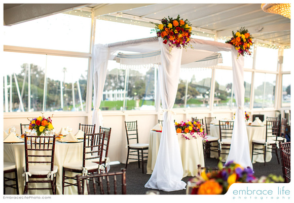 Sweetheart Table on the Party Deck