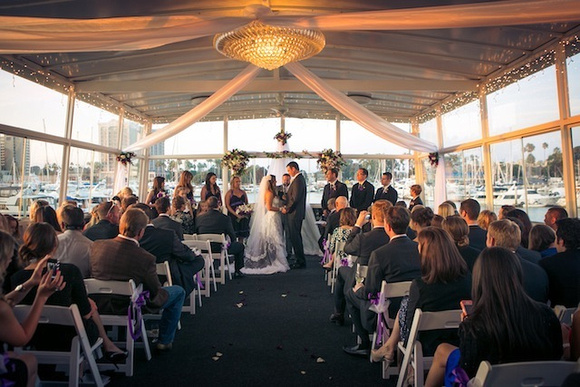 Ceremony Aisle on the Party Deck