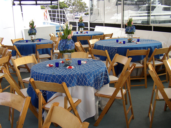 Party Deck with Rental Furniture