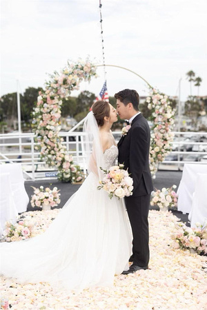 FantaSea Yachts Wedding | Swan & Kyung Min