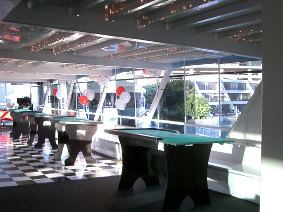 Party Deck with Casino Gaming Entertainment